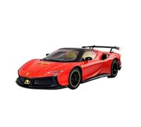 ZHRDWE 1:24 Per Ferrari SF90XX Auto Sportiva In Lega Regalo Pressofuso In Metallo Veicoli Da Corsa Modello Ragazzi E Adolescenti Auto Giocattolo(Rosso)