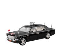 ZHRDWE 1/24 Per HONGQI L5 Limousine In Lega Nera Luxy Diecast In Metallo Veicoli Da Parata Modello Auto Giocattolo Regalo Oggetti Da Collezione Auto Giocattolo