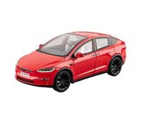 ZHRDWE 1:24 Per Il Modello X 2025 Modello Di Auto In Lega Giocattolo Regalo Di Natale Compleanno Ragazzi Ragazze Auto Giocattolo(Rosso)
