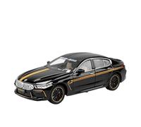 ZHRDWE 1:24 Per M8 MANHART Supercar Modello Metallo Pressofuso Con Porta Aperta Tirare Indietro Auto Giocattolo Con Luci E Suoni Regalo Auto Giocattolo(Nero)