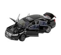 ZHRDWE 1:32 Per VW Passat 380 TSI Modello Pressofuso Auto Giocattolo Da Collezione Suono Luce Regalo Compleanno Natale Auto Giocattolo(Nero)