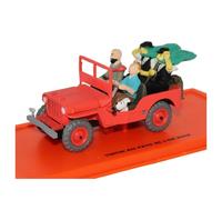 ZHRDWE 1:43 Per Willys-Overland MB 1943 Fuoristrada Pressofuso In Lega Retrò Modello Di Auto E Della Collezione Di Veicoli Black Gold Auto Giocattolo