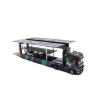 ZHRDWE 1:64 Per Scania 730S V8 Trasportatore Due Piani Modello Auto Giocattolo Metallo Pressofuso Collezione Veicoli Souvenir Regalo Auto Giocattolo