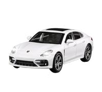 ZHRDWE Auto Giocattolo Pressofusa In Lega Porsche Panamera Coupe In Scala 1:32 Con Luci E Musica Regalo Per Ragazzi E Adolescenti Auto Giocattolo(White)