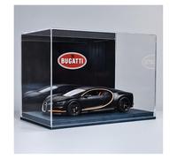ZHRDWE Auto In Miniatura 1:18 Per Bugatti Chiron Alloy Super Sportiva Modello Giocattolo Collezione Espositiva Statica Commemorativa(Black-A)