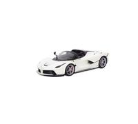 ZHRDWE Auto In Miniatura 1:18 Per Ferrari Aperta Bianca Da Collezione Auto Sportiva Giocattolo Per Adulti Souvenir Modello Veicolo Da Esposizione Statica