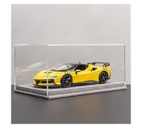 ZHRDWE Auto In Miniatura 1:18 Per Ferrari SF90xx, Auto Da Corsa Da Collezione In Lega Da Esposizione Per Ragazzi E Adolescenti(Yellow-B)