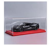 ZHRDWE Auto In Miniatura 1:18 Per Frank Corvette Lega Muscle Car Modello Classico Veicolo Giocattolo Da Collezione Decorazioni Artistiche(Black-D)