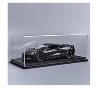 ZHRDWE Auto In Miniatura 1:18 Per Frank Corvette Lega Muscle Car Modello Classico Veicolo Giocattolo Da Collezione Decorazioni Artistiche(Black-A)
