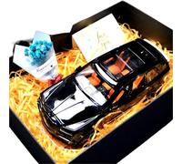 ZHRDWE Auto In Miniatura 1:20 Per Rolls-Royce Cullinan SUV Lusso In Lega Pressofusa Collezione Decorazione Regalo Giocattoli Espositore(Nero)