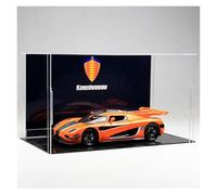 ZHRDWE Auto In Miniatura 1:24 For Koenigsegg Collectible Racing Toy Vehicle Model Desktop Ornaments Holiday Gifts(Arancia)