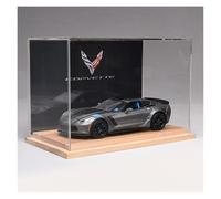 ZHRDWE Auto In Miniatura 1:24 Per Corvette In Lega Modello Auto Metallo Regalo Da Collezione Per Gli Appassionati Del Genere Per Il Fidanzato(Grey-B)