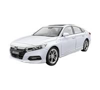 ZHRDWE Auto In Miniatura 1/24 Per Grandi Ornamenti Per Auto Giocattolo Per Ragazzi Toyota Accord Di Decima Generazione(White)