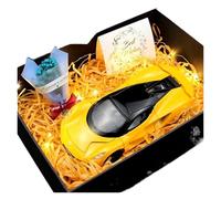 ZHRDWE Auto In Miniatura 1:24 Per Lotus EVIJA Light Biglietto D'auguri Scatola Regalo Lega Da Collezione Modello Pressofuso Auto Sportiva Giocattolo(Yellow)