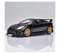 ZHRDWE Auto In Miniatura 1:24 Per Toyota Celica Modello Di Auto Giocattolo In Lega Nera Con Base Regalo Per Esposizione Statica
