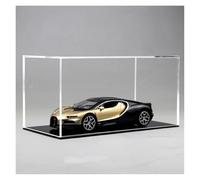 ZHRDWE Auto In Miniatura 1:32 Per Bugatti Tourbillon Die-cast Metal Car Toy Transparent Display Box Static Ornament Gift(Oro)