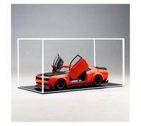 ZHRDWE Auto In Miniatura 1:32 Per Dodge Challenger SRT Hellcat Redeye Modello Auto Pressofusa Lega Di Metallo E Regali Per Le Feste(Arancia)