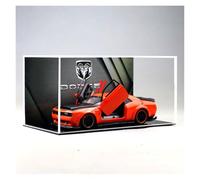ZHRDWE Auto In Miniatura 1:32 Per Dodge Challenger SRT Hellcat Redeye Sports Car Modello In Lega Pressofusa In Metallo Regalo(Rosso)