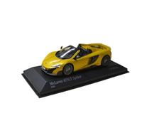 ZHRDWE Auto In Miniatura 1:43 Per McLaren 675LT Yellow Alloy Collection Modellino Auto Sportive Giocattoli Veicoli Per Esposizione Statica Per Adulti
