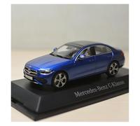 ZHRDWE Auto In Miniatura 1:43 Per Mercedes-Benz Classe C W206 Blu Diecast Cars Modello Giocattolo Ragazzi Adolescenti Adulti Veicolo