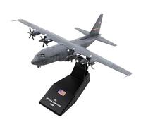 ZHRDWE Giocattolo Miniatura 1:200 per AC-130 Attack Air Gunship Modello di Aereo in Lega C-130 Hercules Transport AircrafSeries Collection