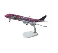 ZHRDWE Giocattolo Miniatura 1/300 per ANA Boeing B747 Alloy Scale Simulation Aircraft Model Collect