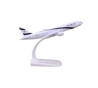 ZHRDWE Giocattolo Miniatura Metallo Pressofuso Scala 1:400 Per 16CM B-777 El Al Air Replica Modello Di Aereo Lega Collezione Commemorativa Per Ragazzi