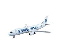 ZHRDWE Giocattolo Miniatura Metallo1:400 Scala per Boeing B737-400 Replica Lega Modello Aereo Aviazione Appassionati Collezionabili Espositori