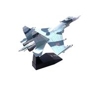 ZHRDWE Giocattolo Miniatura Modello di Aereo Pressofuso in Scala 1/100 SU-27 Russia Alloy Fighter con Staffa