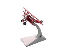 ZHRDWE Giocattolo Miniatura Resina Pressofusa In Scala 1/72 Per Collezioni Di Modelli Di Aerei Bulldog Fokker Dr.1 SE.5a A Doppia Ali Classici(Rosso)