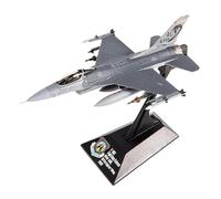 ZHRDWE Giocattolo Miniatura Scala 1/144 Per La Replica Caccia F-16 Dell'aeronautica Militare Modello Aeromobile Metallo Livrea Collezione Esposizione Militare