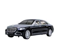 ZHRDWE Modelli Auto Giocattolo Metallo Pressofuso in Lega Maybach S680 Scala 1/24 con Suono Luce Regalo per Ragazzi Adolescenti Auto Giocattolo(Nero)