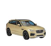 ZHRDWE Modellino Auto Giocattolo Scala 1:24 per Jaguar F-Pace SUV Veicoli Fuoristrada Miniatura Giocattoli E Giochi Regali da Collezione Auto Giocattolo(Yellow)