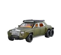 ZHRDWE Modellino Auto In Lega Pressofusa Rolls Royce Phantom In Scala 1:32 Con Suono Luce Hobby Giocattolo Regali Per Le Feste Auto Giocattolo(verde)