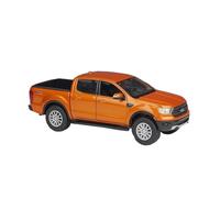 ZHRDWE Modellino Auto Pick-up Lega Ford Ranger 2019 Scala 1:24 Veicoli Fuoristrada Metallo Pressofuso Regalo Per Ragazzi Adolescenti Auto Giocattolo(Arancia)