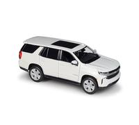 ZHRDWE Modellino Giocattolo Da Collezione In Lega Pressofusa Statica Per Auto SUV Chevrolet Tahoe 2021 Scala 1:26 Regalo Auto Giocattolo(White)