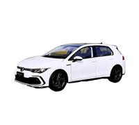 ZHRDWE Modellino Pressofuso In Scala 1/18 Della Golf R-Line 8 Di Grandi Dimensioni Da Collezione Da Regalare Auto Giocattolo(White)
