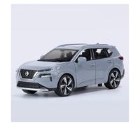 ZHRDWE Modello Di Auto Giocattolo Pressofuso In Lega Fuoristrada Nissan X-TRAIL SUV In Scala 1:32, Ideale Per Giochi Al Chiuso E All'aperto. Auto Giocattolo(Gray)