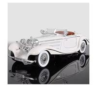ZHRDWE Modello Di Auto In Lega Con Funzione Illuminazione Modello Retrò Classico Benz 500K Scala 1:32 Giocattolo Regalo Auto Giocattolo(Rosa)