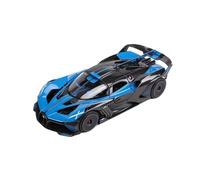 ZHRDWE Modello Giocattolo Auto 1:24 Per Bugatti Bolide Supercar Veicoli Pressofusi Statici Simulazione Di Scena Di Gioco Ornamento Realistico Auto In Scala(Blu)
