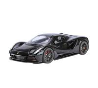ZHRDWE Modello Giocattolo Auto 1:24 Per Lotus EVIJA Alloy Racing Super CarModel Gioco Analogico Con Suono E Luce Collezione Regalo Realistico Auto In Scala(Nero)
