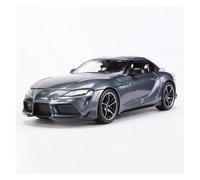 ZHRDWE Modello Giocattolo Auto 1:24 Per Toyota GR Supra Modello Di Auto In Lega Pressofusa Veicolo Scena Di Gioco Arredamento Sono Diversi Realistico Auto In Scala(Gray)