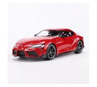 ZHRDWE Modello Giocattolo Auto 1:24 Per Toyota GR Supra Modello Di Auto In Lega Pressofusa Veicolo Scena Di Gioco Arredamento Sono Diversi Realistico Auto In Scala(Rosso)