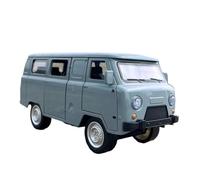 ZHRDWE Modello Giocattolo Auto Modellino Di Autobus In Lega UAZ Travelers In Scala 1/18 Pressofuso In Metallo Per Tour Cittadini Realistico Auto In Scala(Gray)
