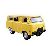ZHRDWE Modello Giocattolo Auto Modellino Di Autobus In Lega UAZ Travelers In Scala 1/18 Pressofuso In Metallo Per Tour Cittadini Realistico Auto In Scala(Yellow)