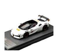 ZHRDWE Modello Giocattolo Auto Modellino Lega 1/64 Per Ferrari SF90 XX Stradale Veicoli Pressofusi Da Collezione Statici Giocattoli Hobby Regali Bianchi(White)