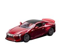ZHRDWE Modello Giocattolo Auto Modello Auto Sportiva Lega LC500 Scala 1:32 Modello Di Veicolo Da Corsa Con Simulazione Suoni E Luci Collezione Regali Per Ragazzi Realistico Auto In Scala(Rosso)