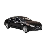 ZHRDWE Modello Lega Auto Sportiva Maserati Quattroporte 1:32 Pressofuso Giocattolo Con Suono Per Giocare Sia All'interno Che All'esterno. Auto Giocattolo(Nero)