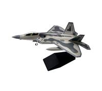 ZHRDWE Réplique 1/100 per Army Stealth F22 Die-Cast Metal Fighter Raptor F-22 Collezione di Fan Militari Modello di Aereo Militare n Miniatura
