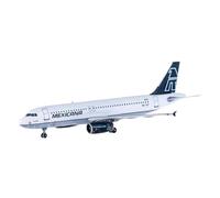 ZHRDWE Réplique 1:400 per Mexicana A320 XA-TXTDi Modelli Aerei Pressofusi Aerei Aerei Finiti Ornamenti Metallici Statici Giocattoli per Hobby n Miniatura